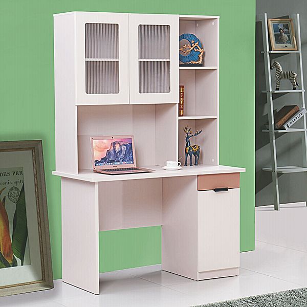Desk
bookcase
integrated computer desk
rock board solid wood
living room
bedroom
study
large capacity
modern simple