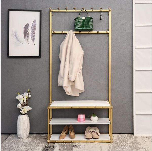 Door clothes rack Living Room Furniture simple floor clothing display racks multi-function storage shoe shelf iron household shoes changing

Simple floor-standing door rack for clothes and shoes, multi-functional iron storage furniture
