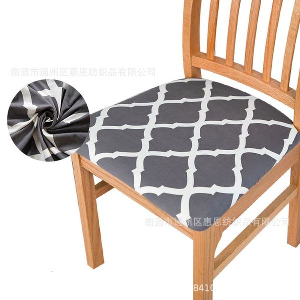Chair cushion cover four seasons printing elastic chair cushion cover chair cushion cover 250212