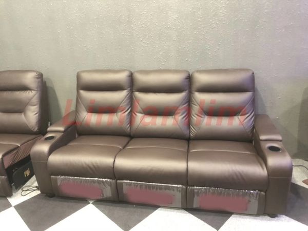 linlam electric recliner relax leisure chair theater Cinema functional genuine leather couch living room Sofa Nordic cup holders

Rewritten:
linlam electric recliner for relaxing leisure, functional genuine leather theater sofa with cup holders in Nordic living room style