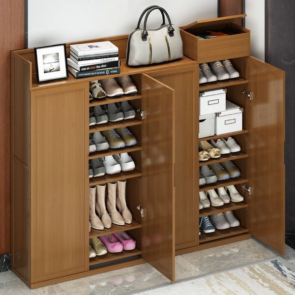 Minimalist Shoe Stool for Compact Entryway Storage and Organization