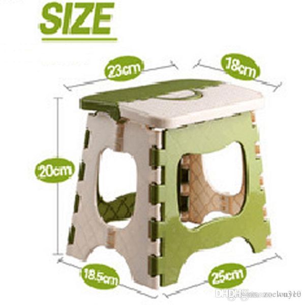Thick plastic folding chair for kids, ideal for outdoor camping, travel, and home use, available in green and beige, model XVT0924