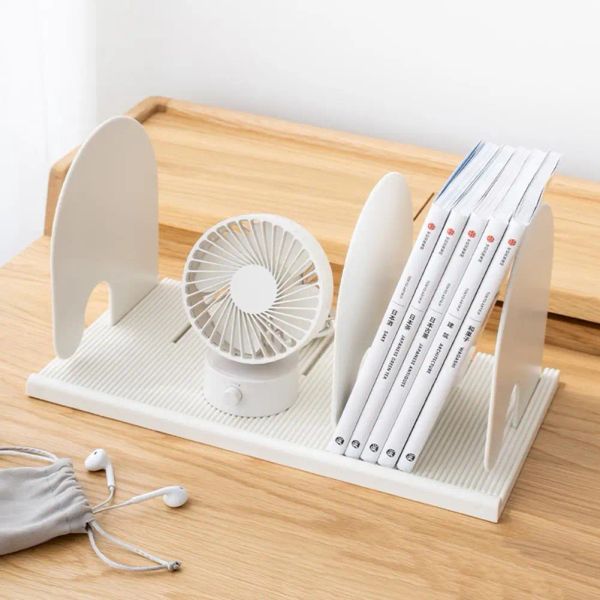 Useful Compact Anti-slip Tabletop Bookshelf for Kids and Office Spaces