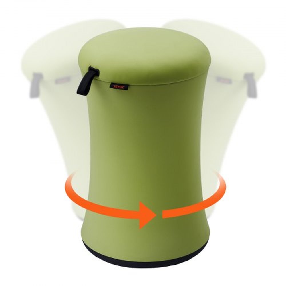 VEVOR Wobble Chair, Height-Adjustable (19.3-25") Wobble Chair with Fabric Cover, Flexible Seating Wobble Stool Made of Iron & Sponge, Ideal for School
