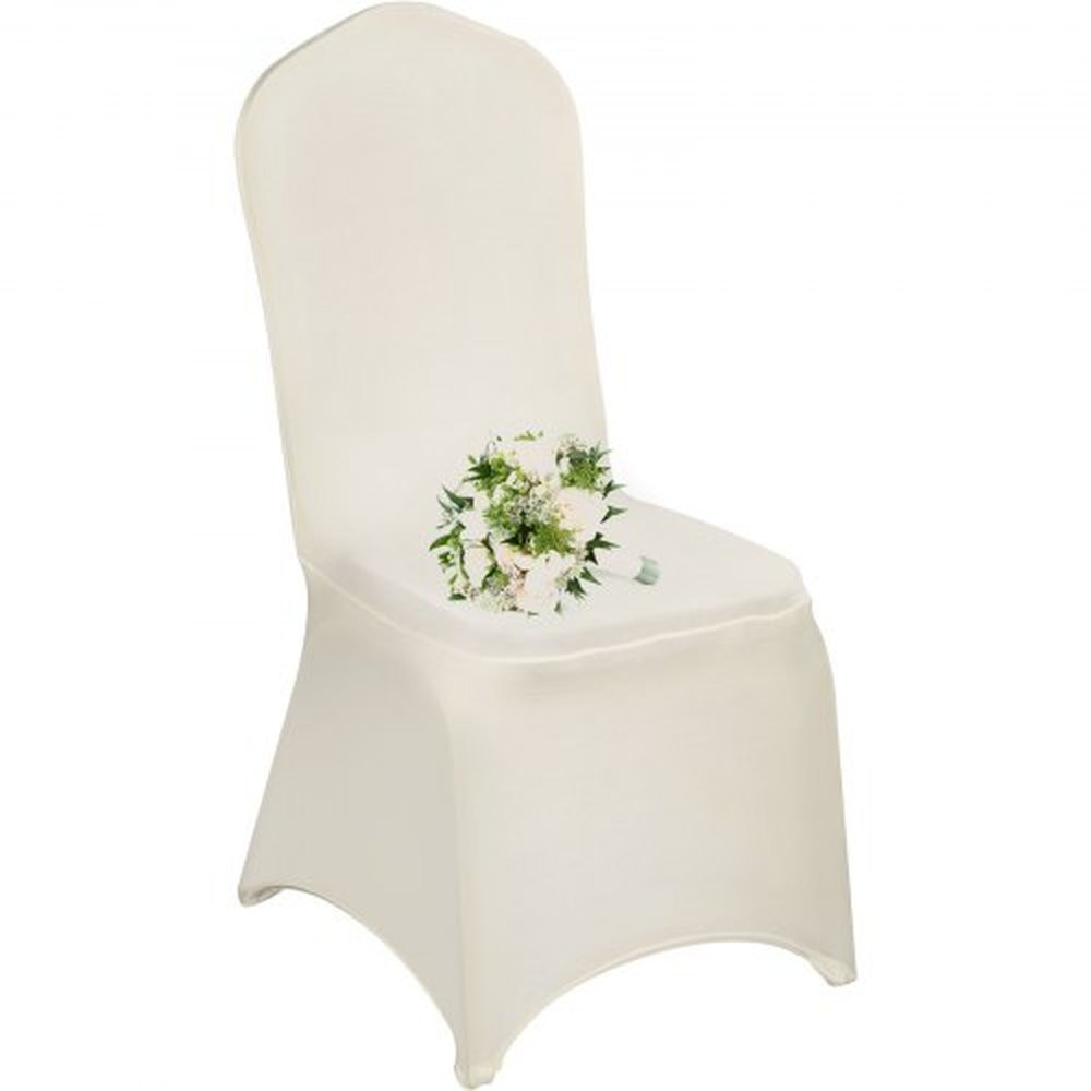 VEVOR Stretch Spandex Folding Chair Covers, Universal Fitted Chair Cover, Removable Washable Protective Slipcovers, for Wedding, Holiday, Banquet, Par