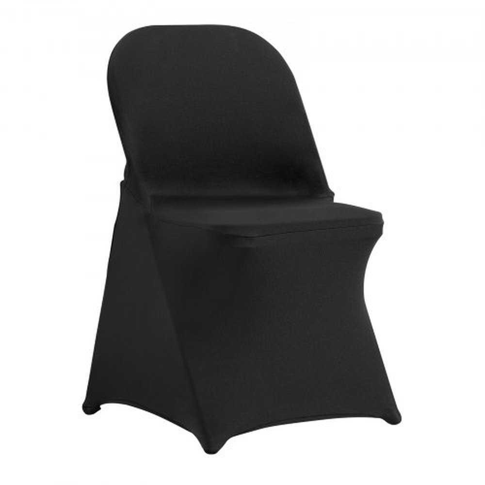 VEVOR Stretch Spandex Folding Chair Covers, Universal Fitted Chair Cover, Removable Washable Protective Slipcovers, for Wedding, Holiday, Banquet, Par